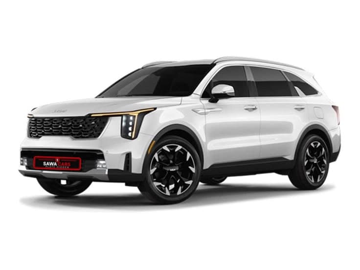 KIA Sorento 2024 — photographed at a Sawa inspection center