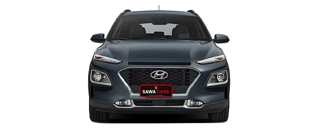 2018 Hyundai Kona — photo 1 of 10, shot at a Sawa inspection center